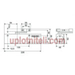 Доводчик Geze TS 2000 NV BC с тягой