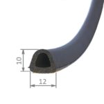 Самоклеящийся уплотнитель D 10х12